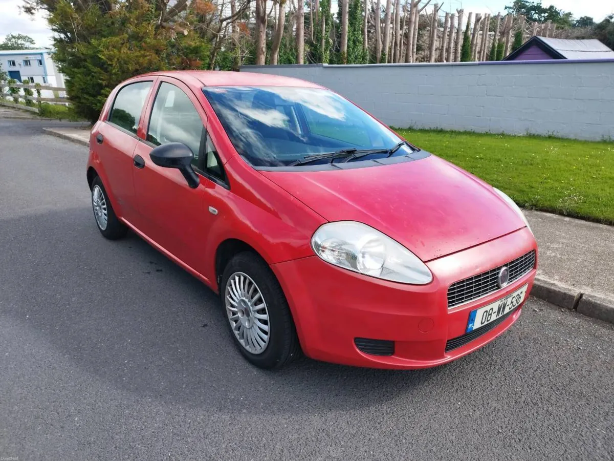 08 Fiat Grande Punto 1.2 NCT till 01/27 - Image 1