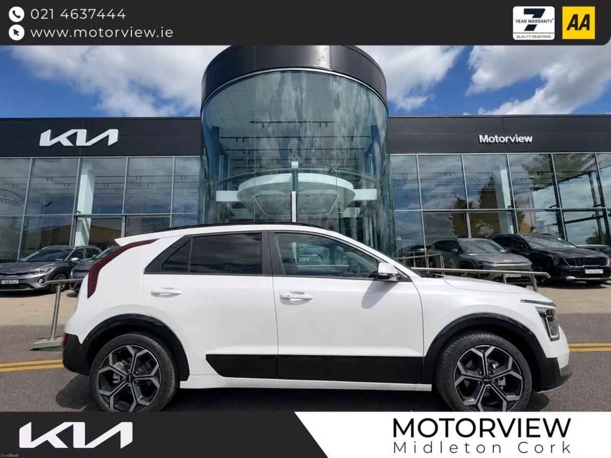 Kia Niro **Finance From 3.9%**Hev , 7 Year Warrant - Image 1