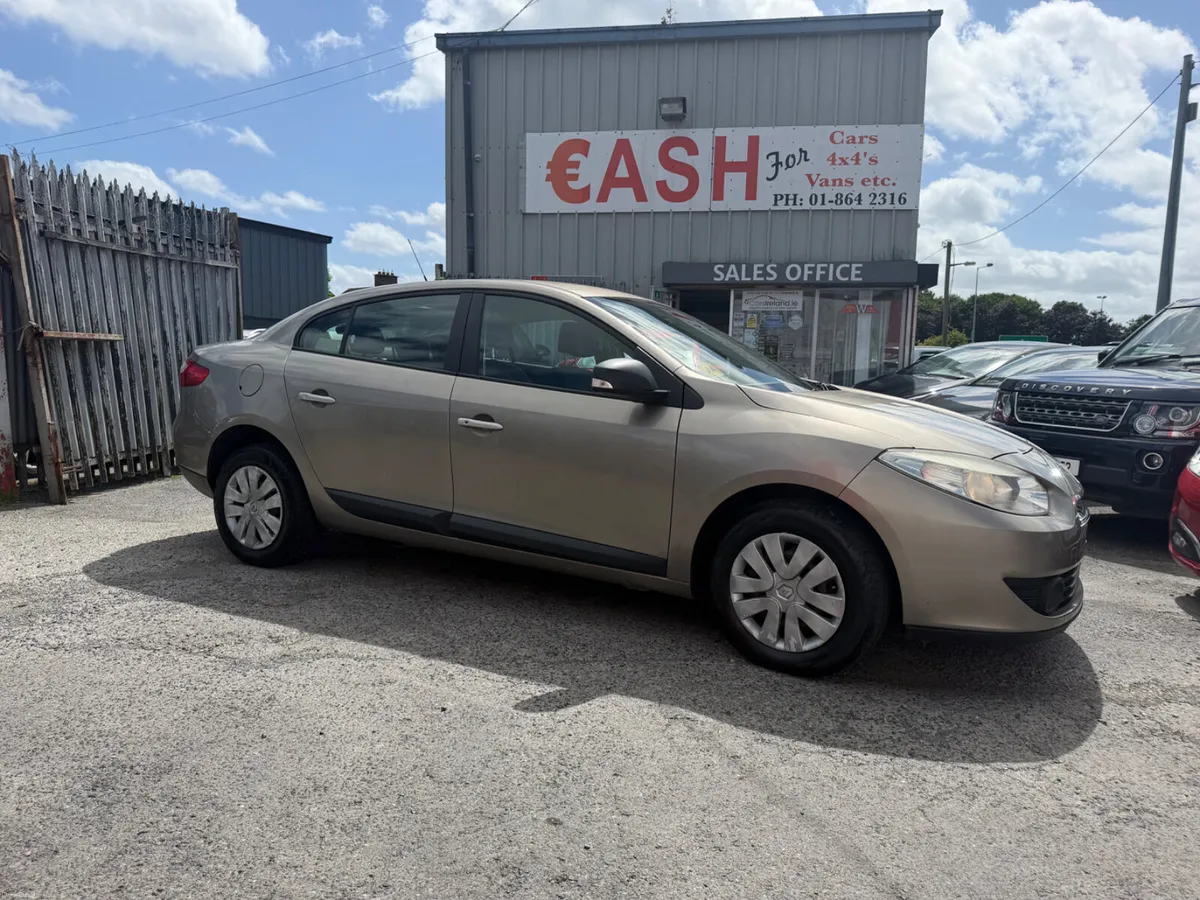 Renault Fluence 2012 has nct low miles €2950 - Image 1