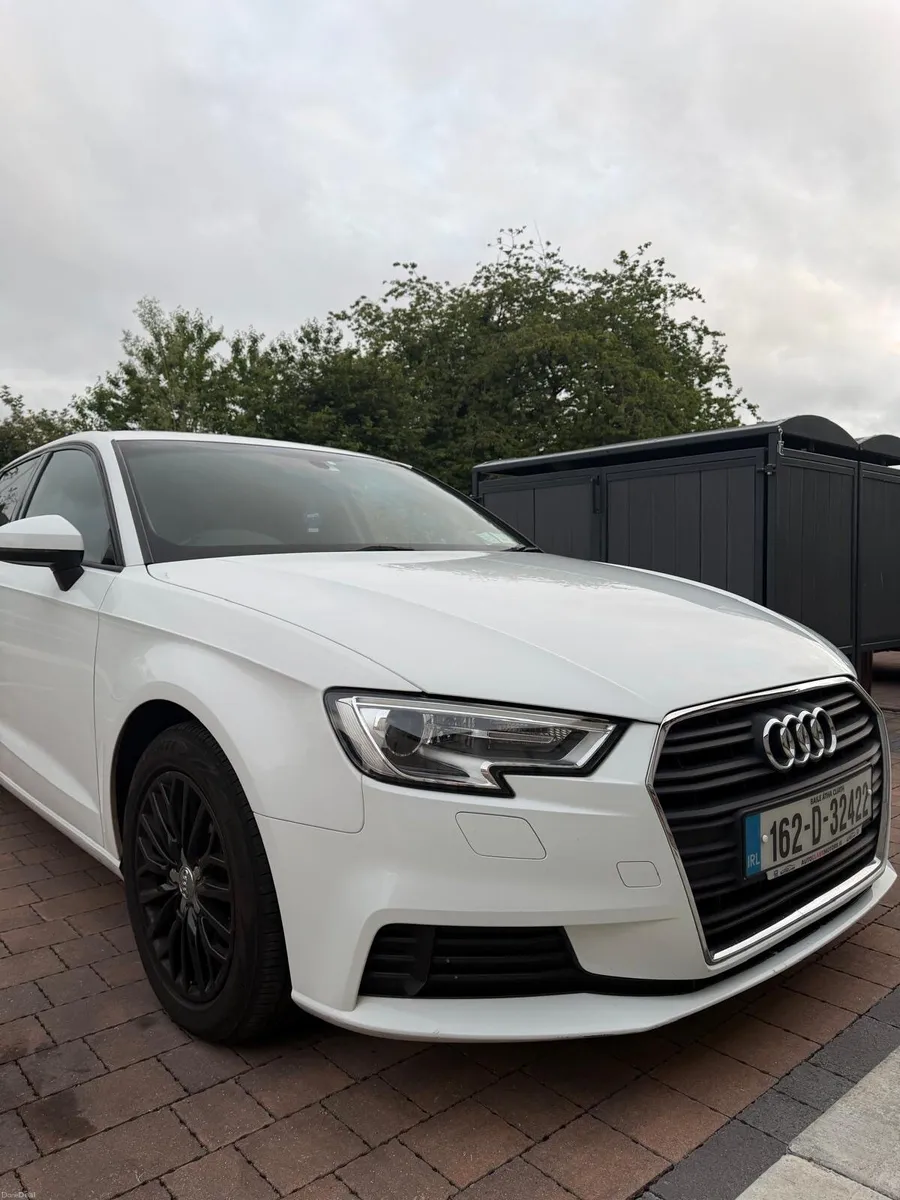 Audi A3 Hatchback White 2016, 1.6 TDI - Image 1