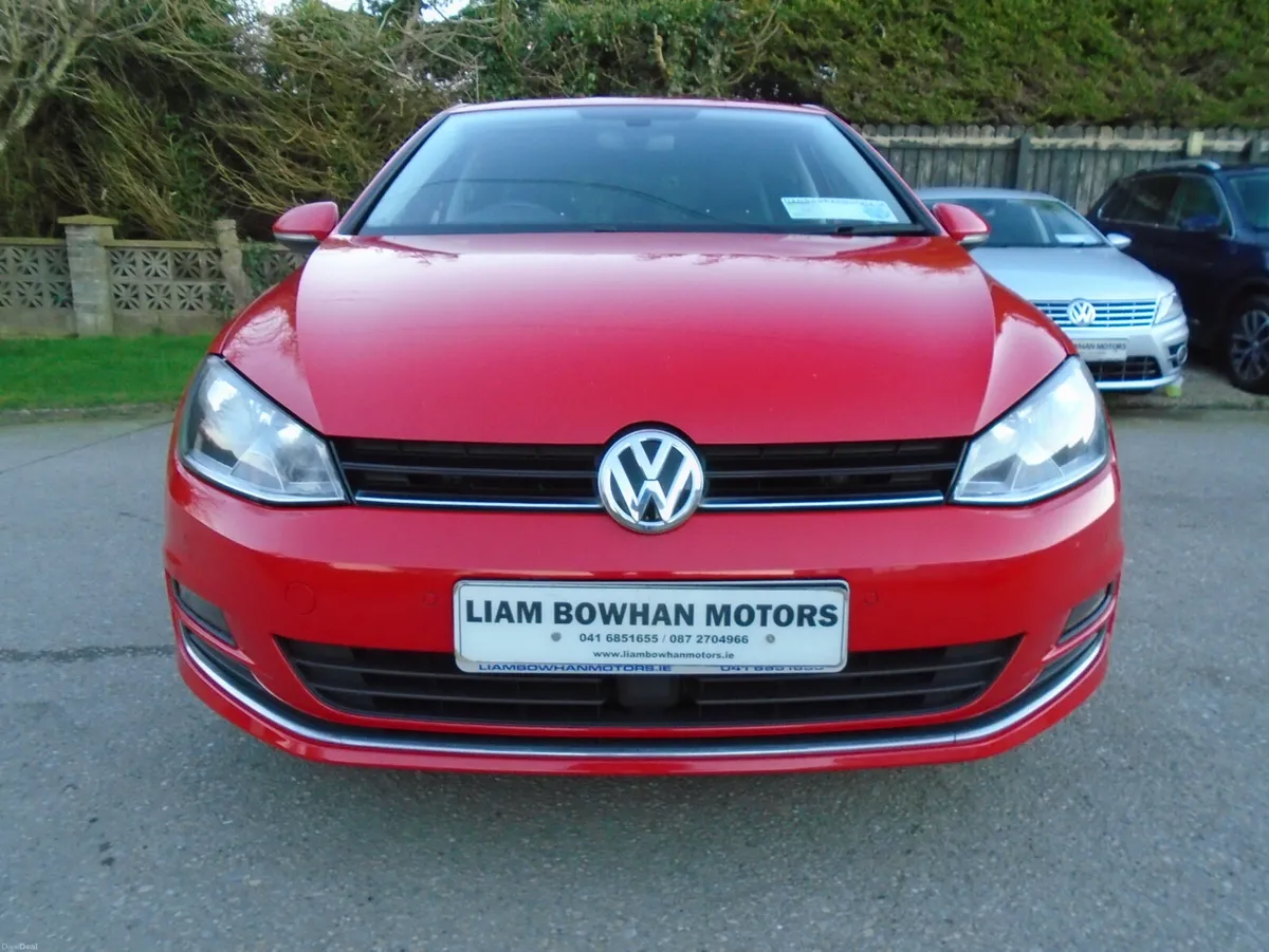 Volkswagen Golf 2017,1.6-tdi,Leather,Heated Seat, - Image 4