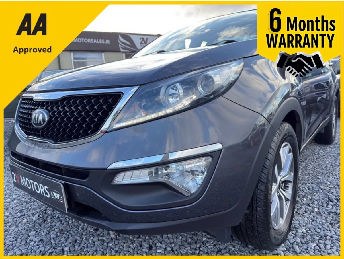 🔵 Kia Sportage 1.7CRDI PLATINUM 5DR LEATHER SEATS - Image 1