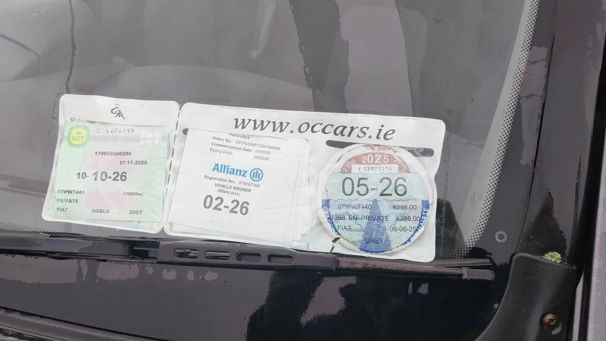 Fiat Doblo 2007 1.4 Petrol Wheel chair car - Image 3