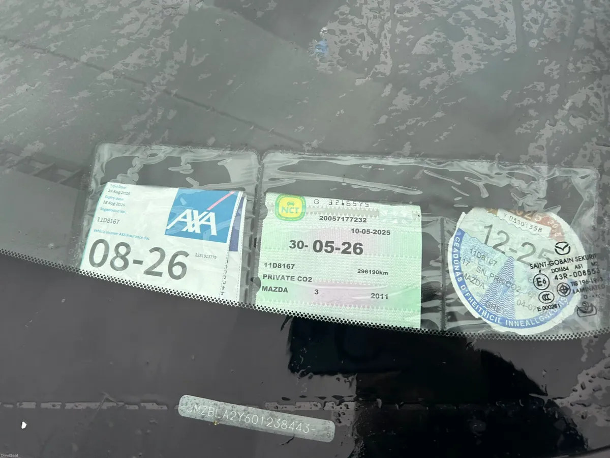 Mazda Mazda3 2011 diesel nctd €990 - Image 4