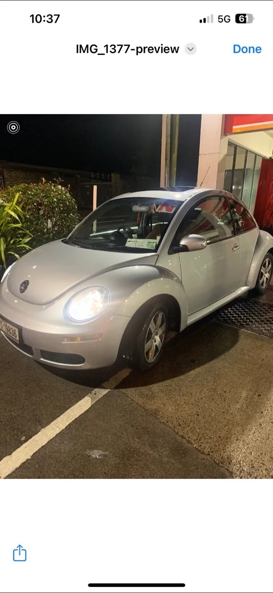 Volkswagen Beetle 2007 low km - Image 1