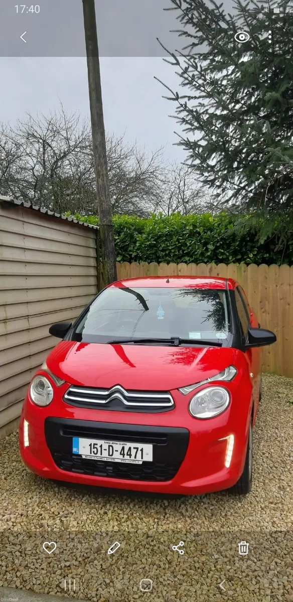Citroen C1 2015 low mileage nct+Taxed mint. - Image 2