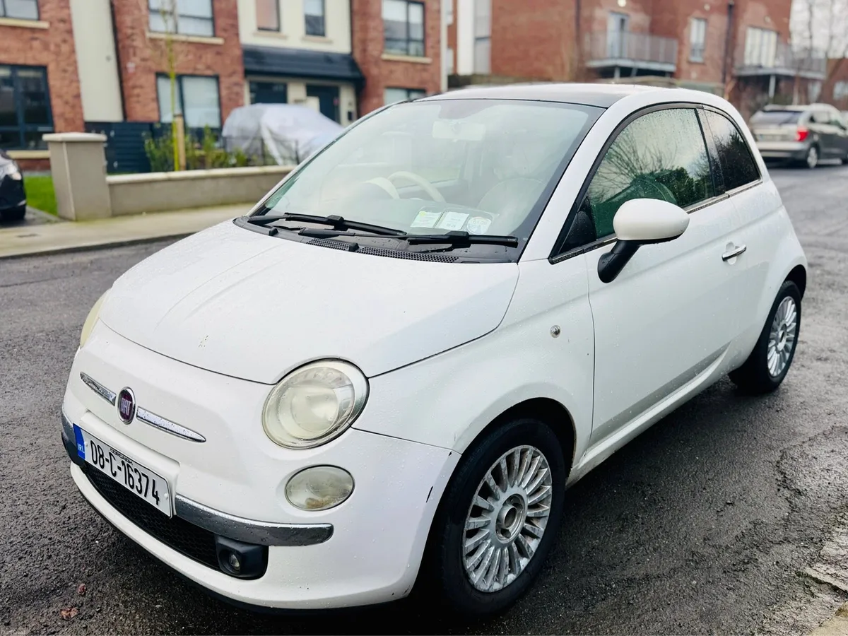 2008 FIAT 500 NEW NCT €2250 - Image 1