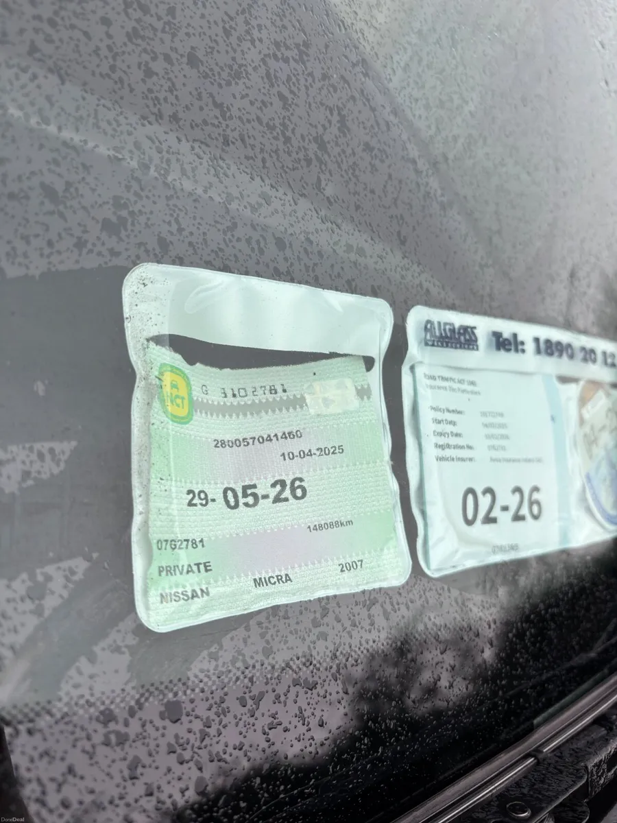 Nissan Micra: NCT and Tax ✅ Low KMs - Image 3