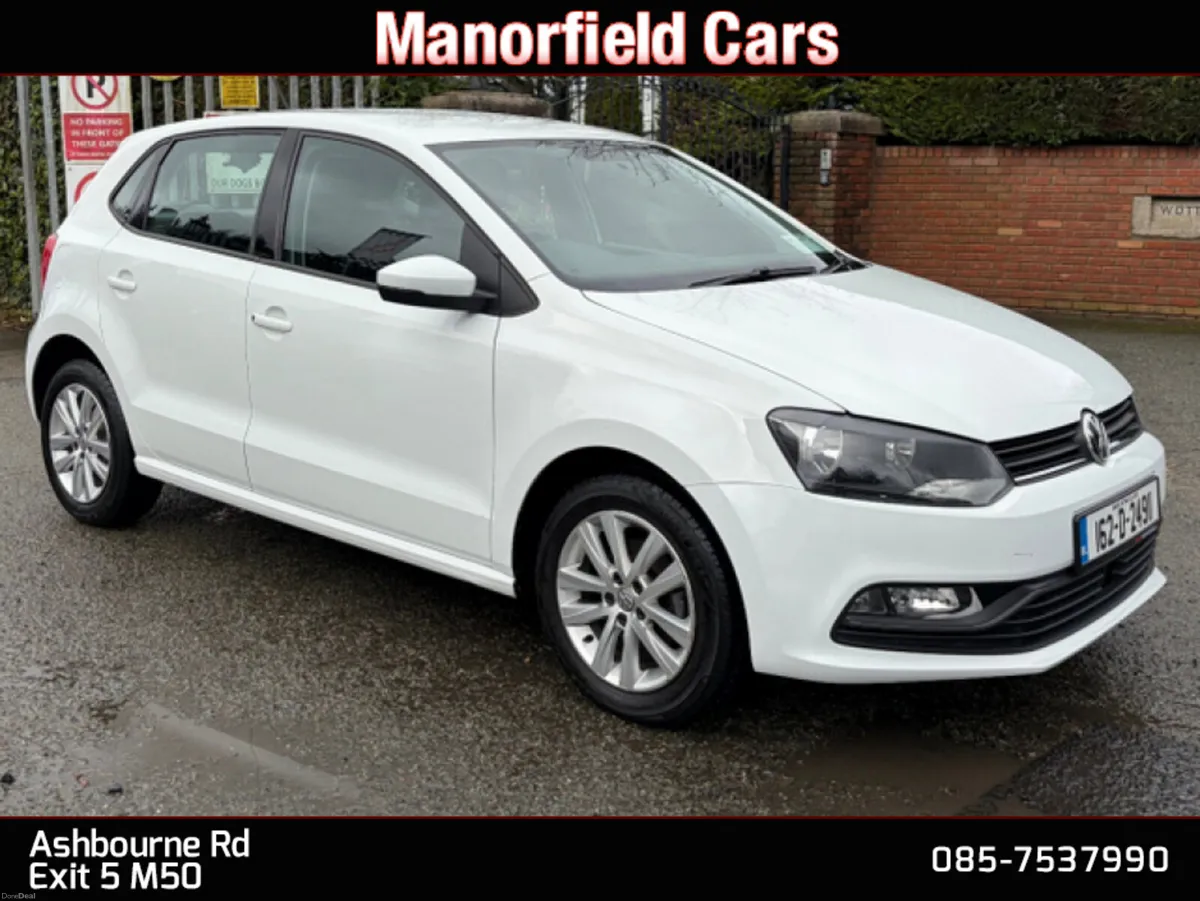 2016 162 Volkswagen Polo 1.0 Petrol 5dr NCT 01/28 - Image 1