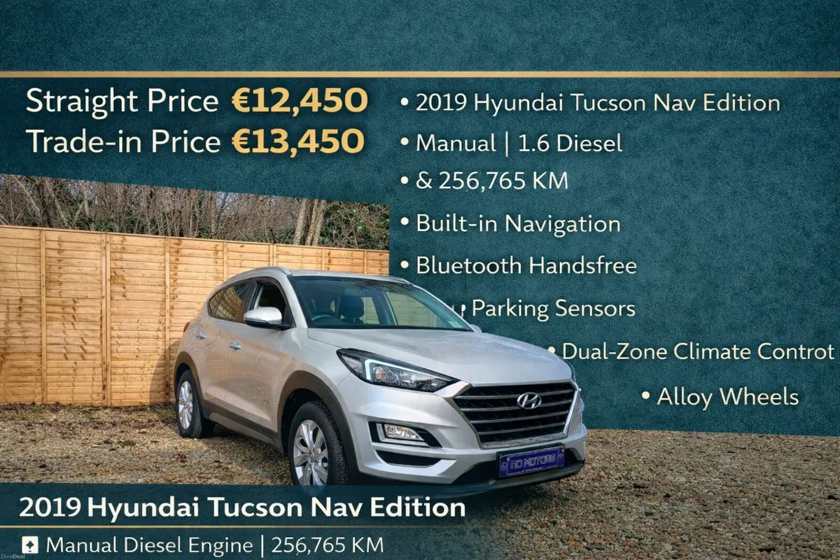 🆕️2019 Hyundai Tucson 1.6 Nav 5 Seats🆕️ - Image 1