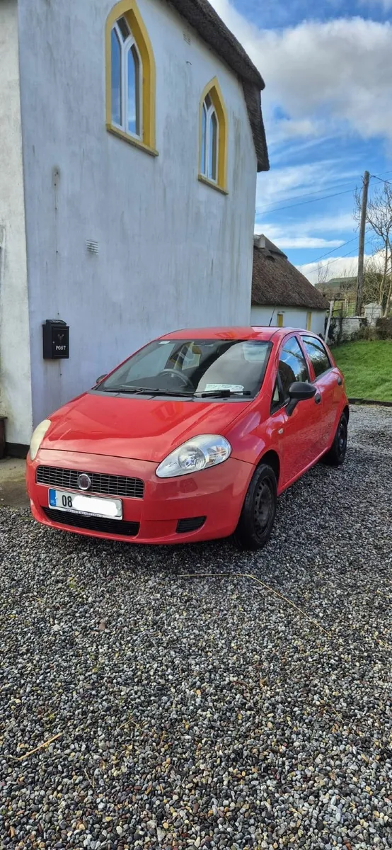 Fiat Punto Grande 2008,Tax, Low Mileage & Long NCT - Image 1