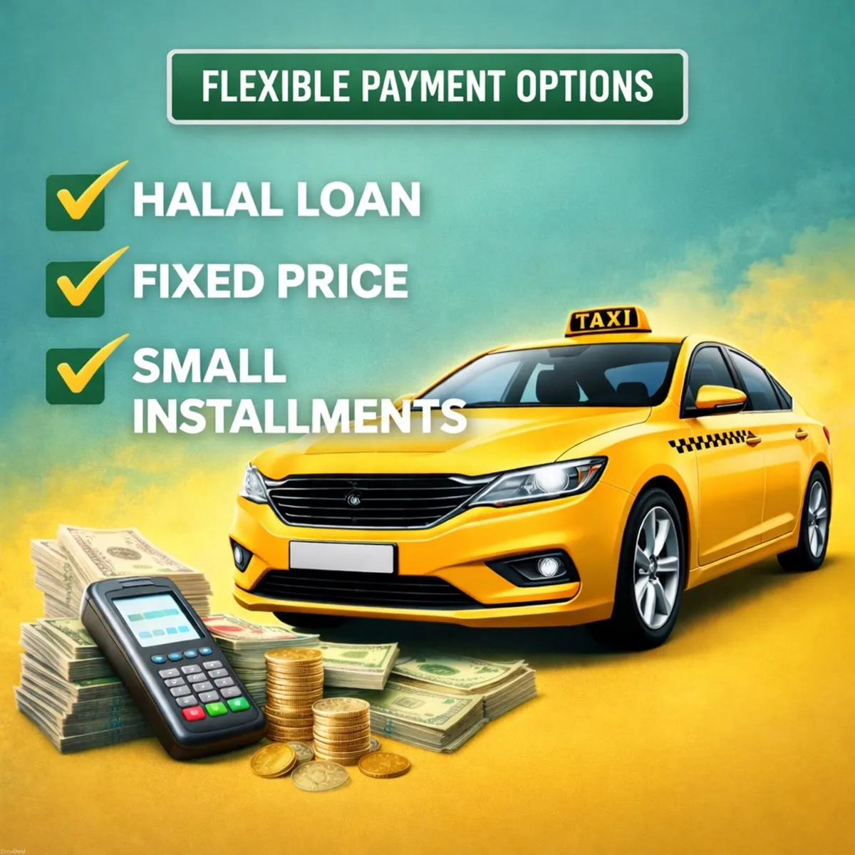 Ford 7 Seater Taxi - Halal Loan Available - Image 1