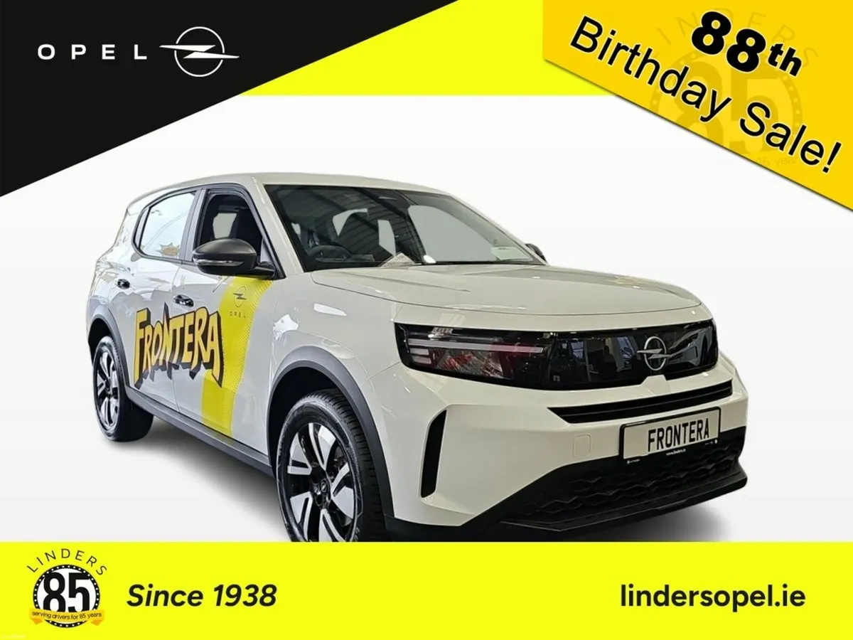 Opel Frontera Pre Order Now for 261 - 1.2 Petrol H - Image 1