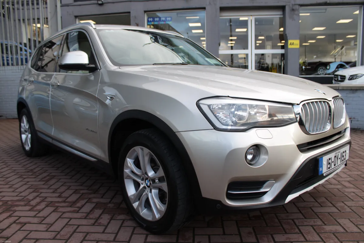 BMW X3 2015 SILVER - Image 2