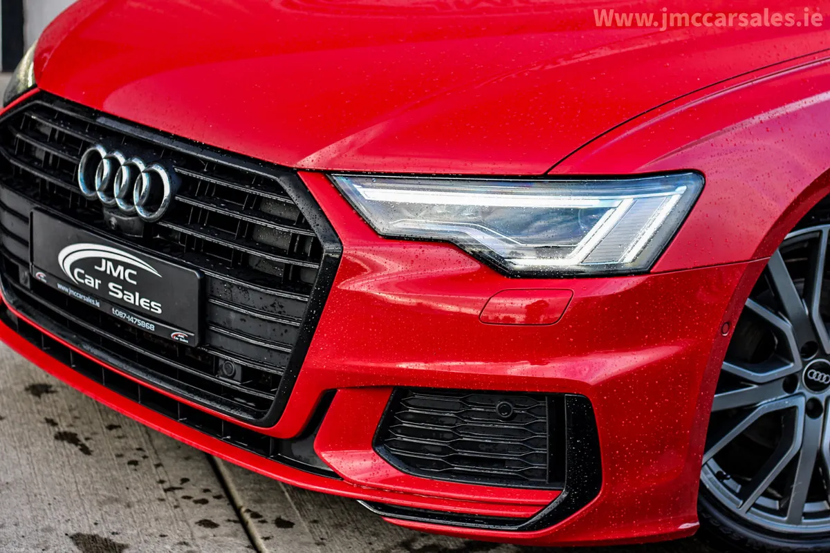 2021 AUDI A6 S LINE BLACK EDITION TANGO RED - Image 3
