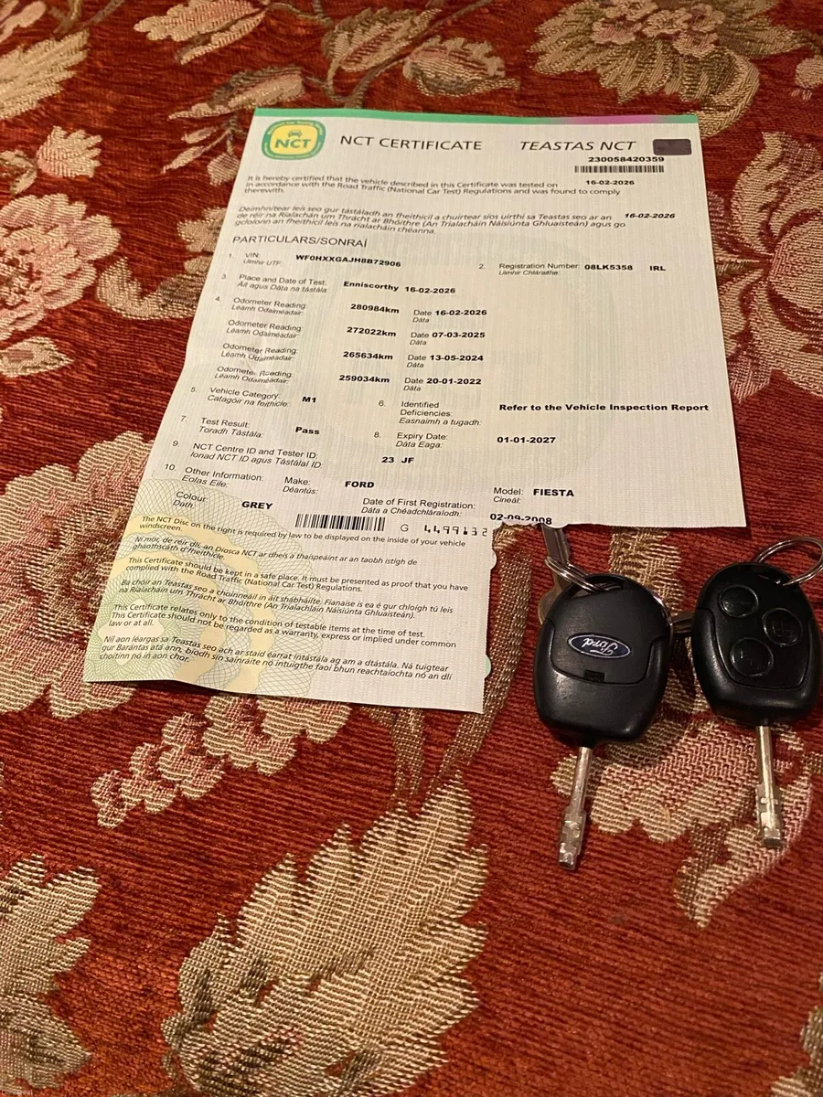 Ford Fiesta New Nct and Tax - Image 3