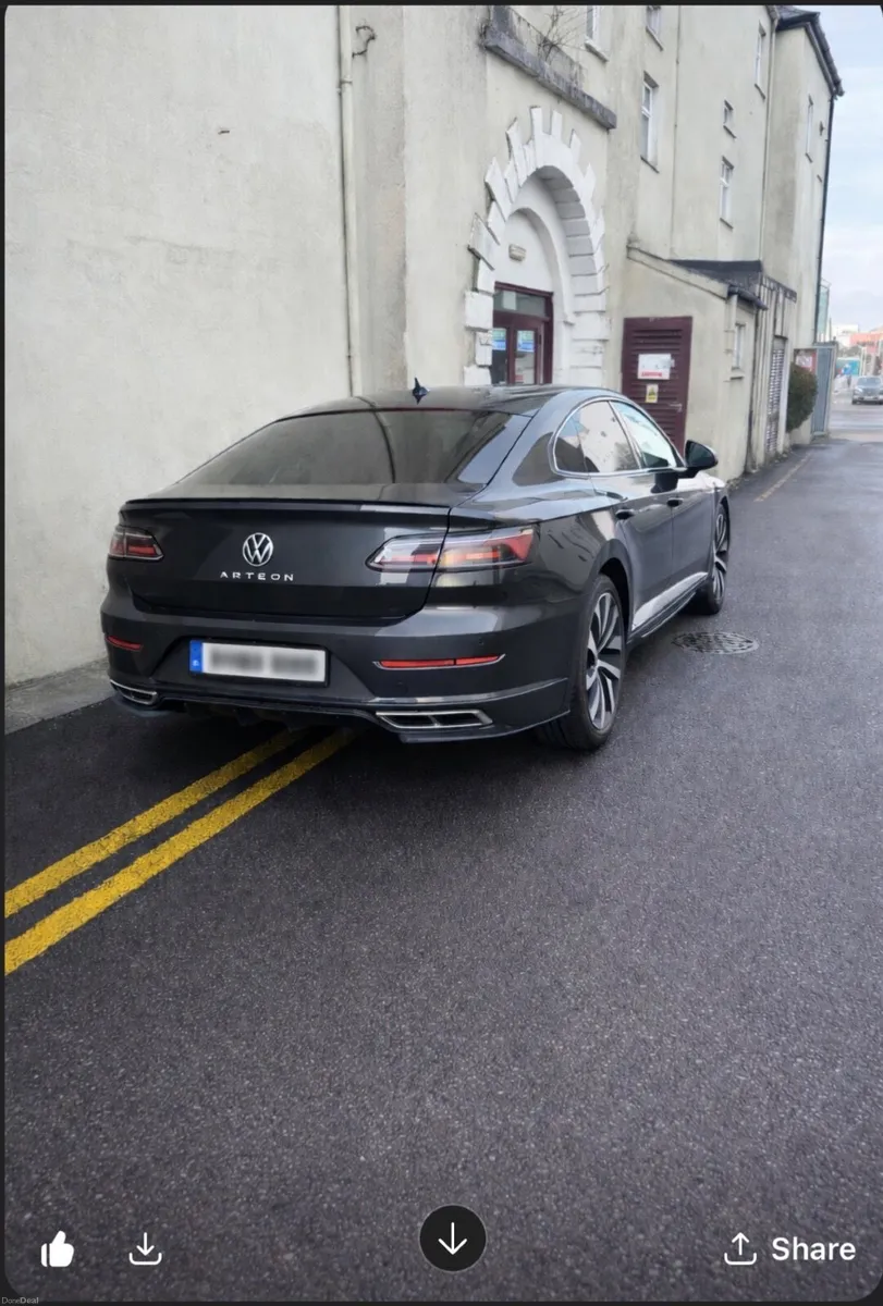 Volkswagen Arteon 2024 R line Diesel Maxton Kit On - Image 4