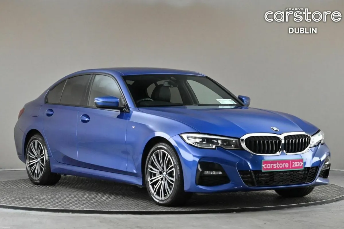 BMW 3-Series 330E M SPORT G20 **BLACK LEATHER** - Image 1