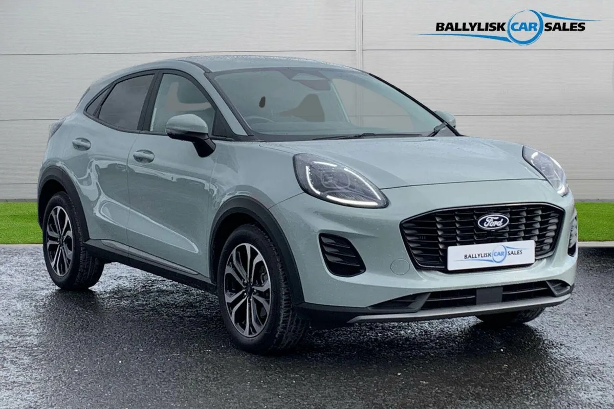 Ford Puma 1.0T 125PS Titanium in Cactus Grey with - Image 1