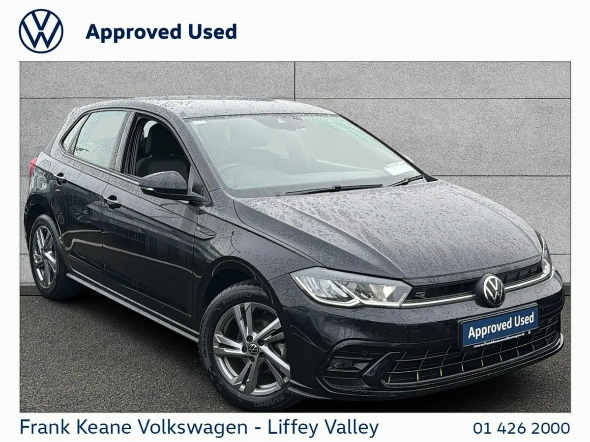 Volkswagen Polo R-LINE 1.0 TSI 95HP *DEEP BLACK* * - Image 1