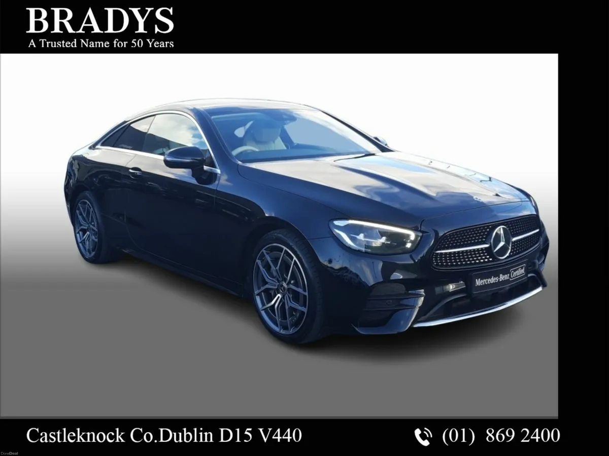 Mercedes-Benz E-Class E 220d Coupe AMG--Upgraded A - Image 3