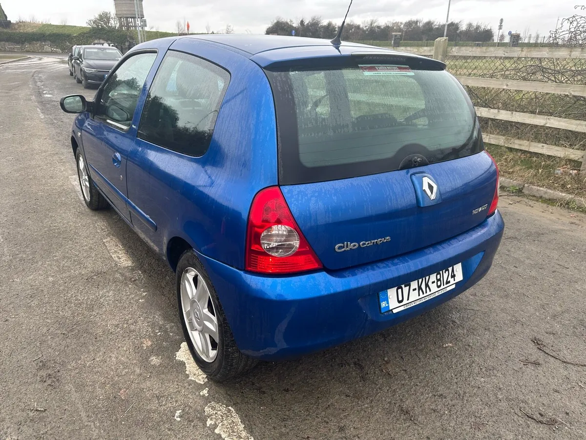 2007 Renault Clio 3 door short nct tax. - Image 4