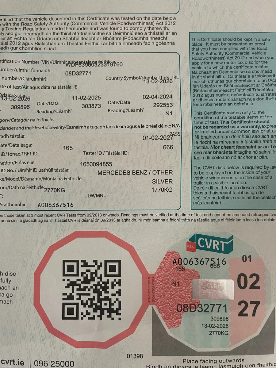 Vito 9 seater new test Auto - Image 2