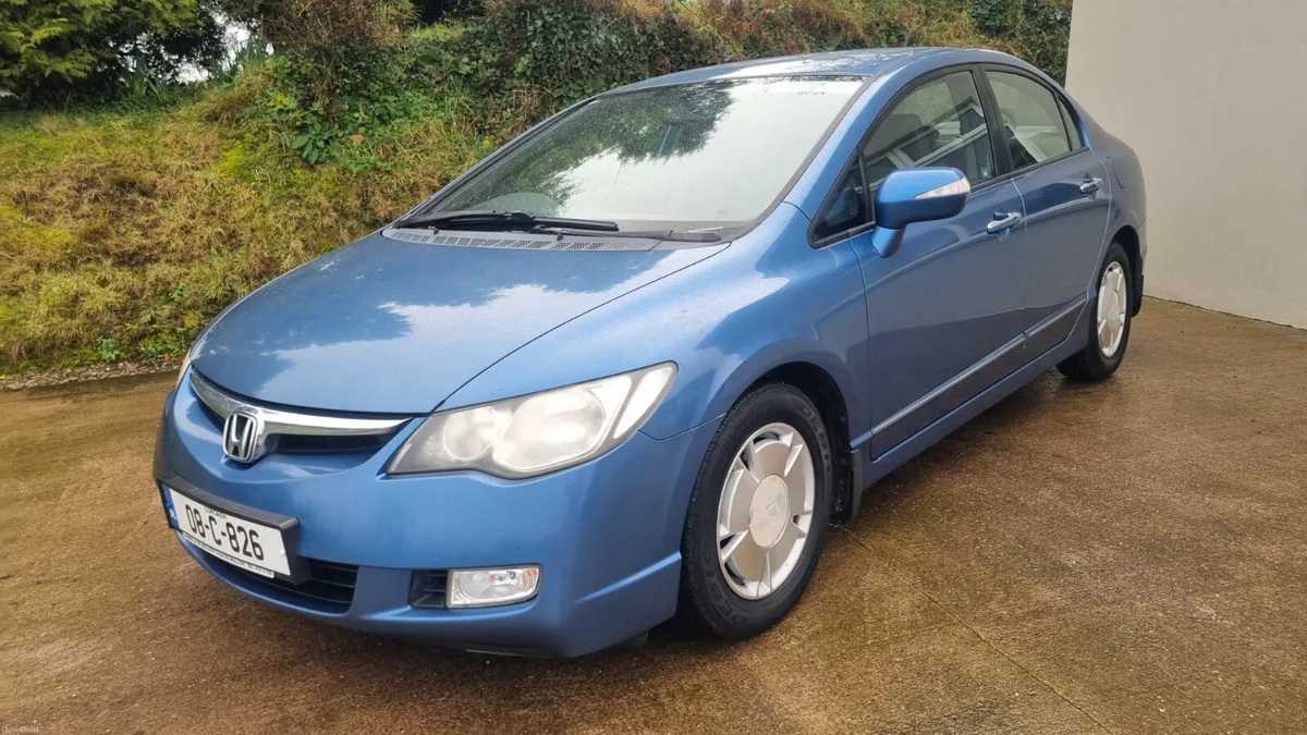 08 HONDA CIVIC PETROL HYBRID AUTOMATIC NCT 05/27 - Image 1