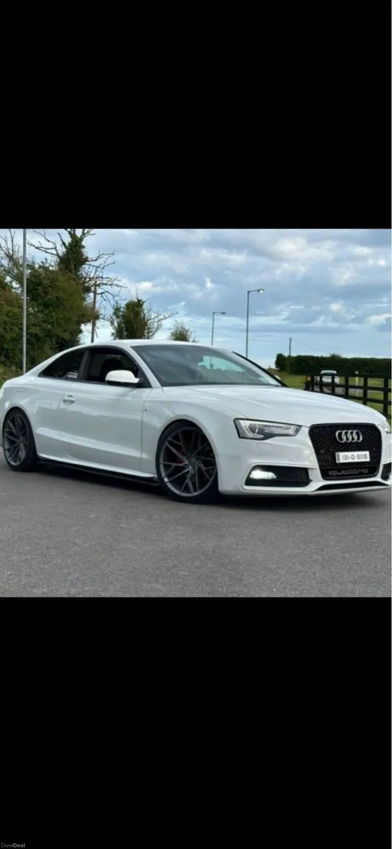 Audi A5 coupe white - Image 1