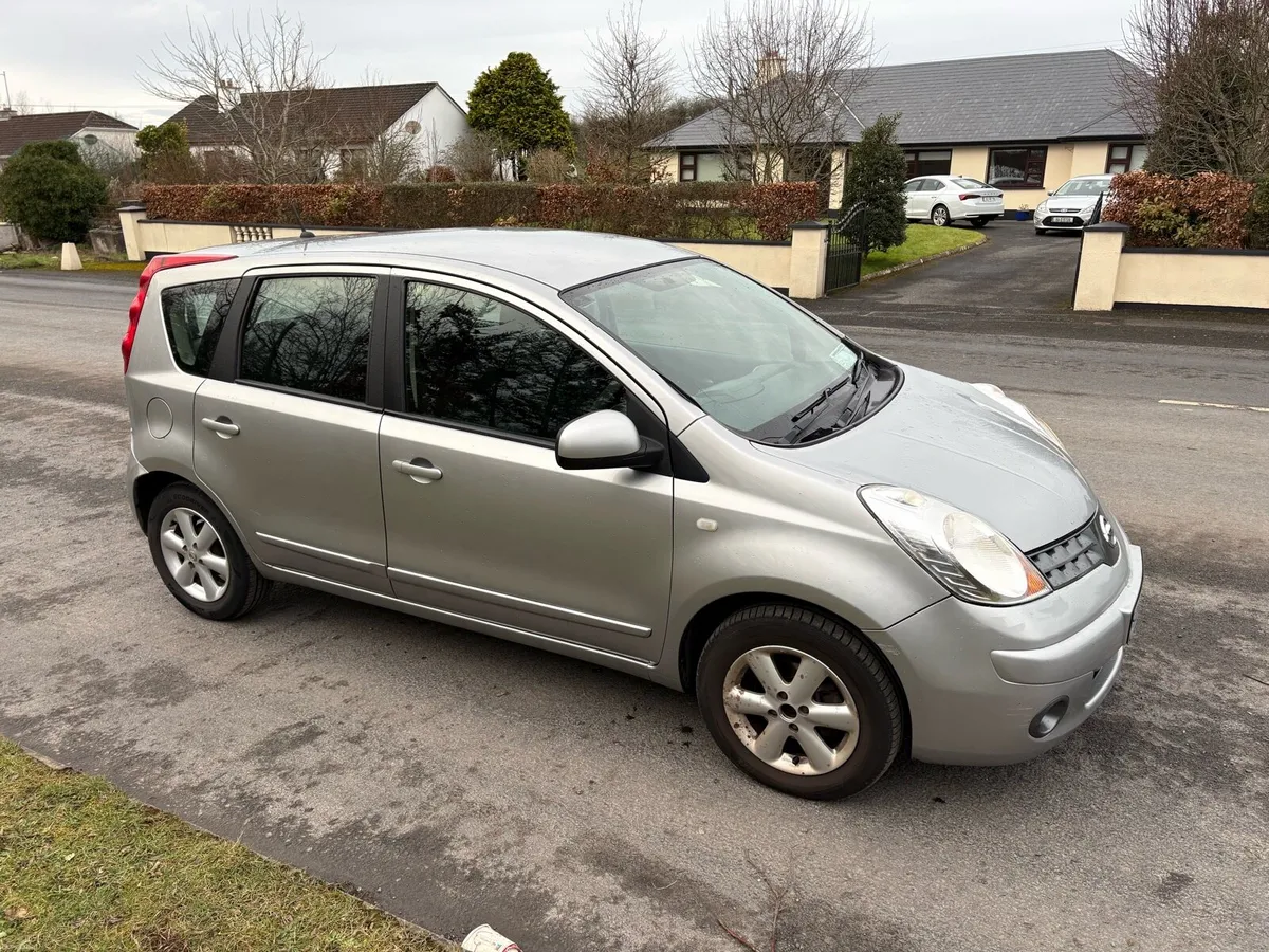 2008 Nissan Note 1.4Petrol NCT August 20,26 - Image 1