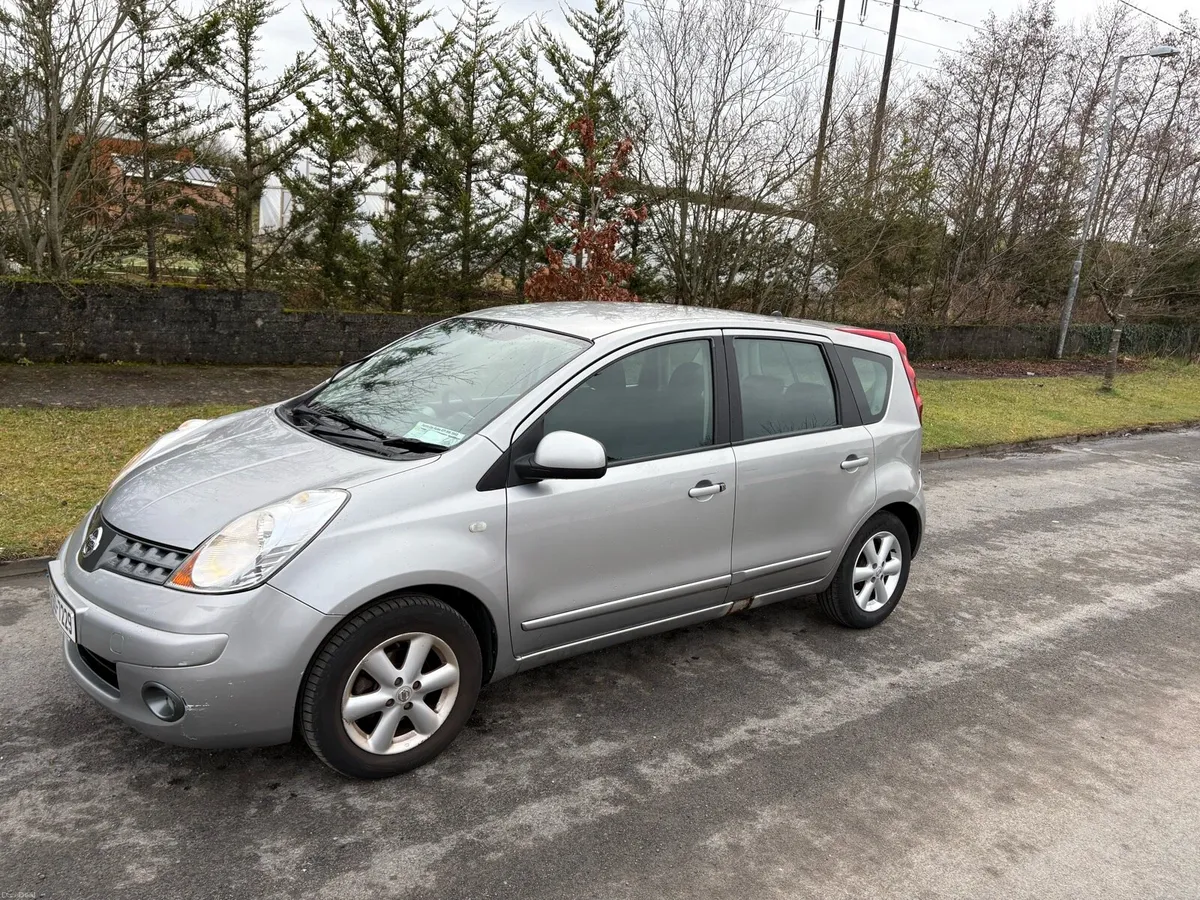 2008 Nissan Note 1.4Petrol NCT August 20,26 - Image 2