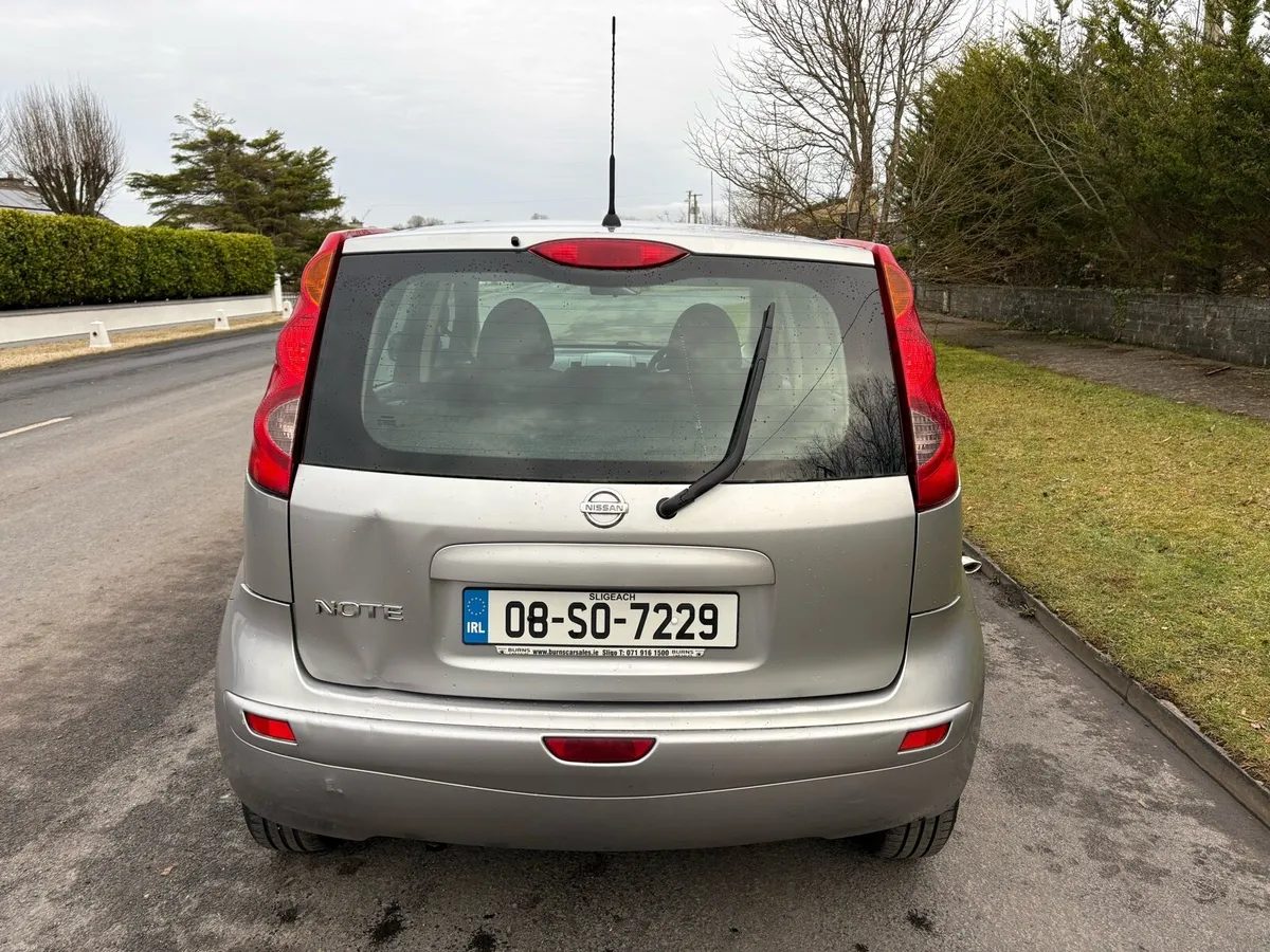 2008 Nissan Note 1.4Petrol NCT August 20,26 - Image 4