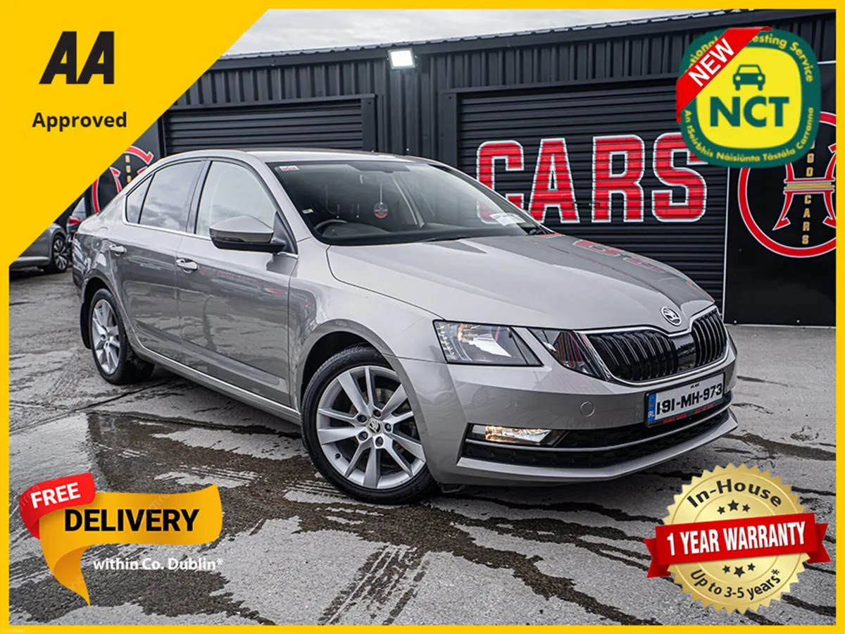 2019 Octavia 1.6tdi/High spec/New NCT/1yr warranty - Image 1