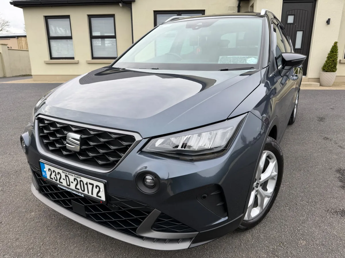 2023 (232)SEAT Arona FR 1.0TSI 33KMS NCT 07/27 - Image 1