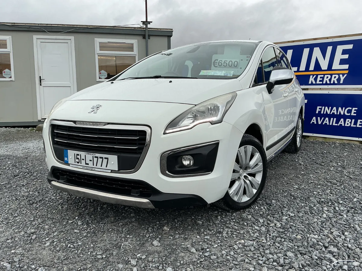 2015 PEUGEOT 3008 1.6 HDI TAXED NCT SPOTLESS - Image 2