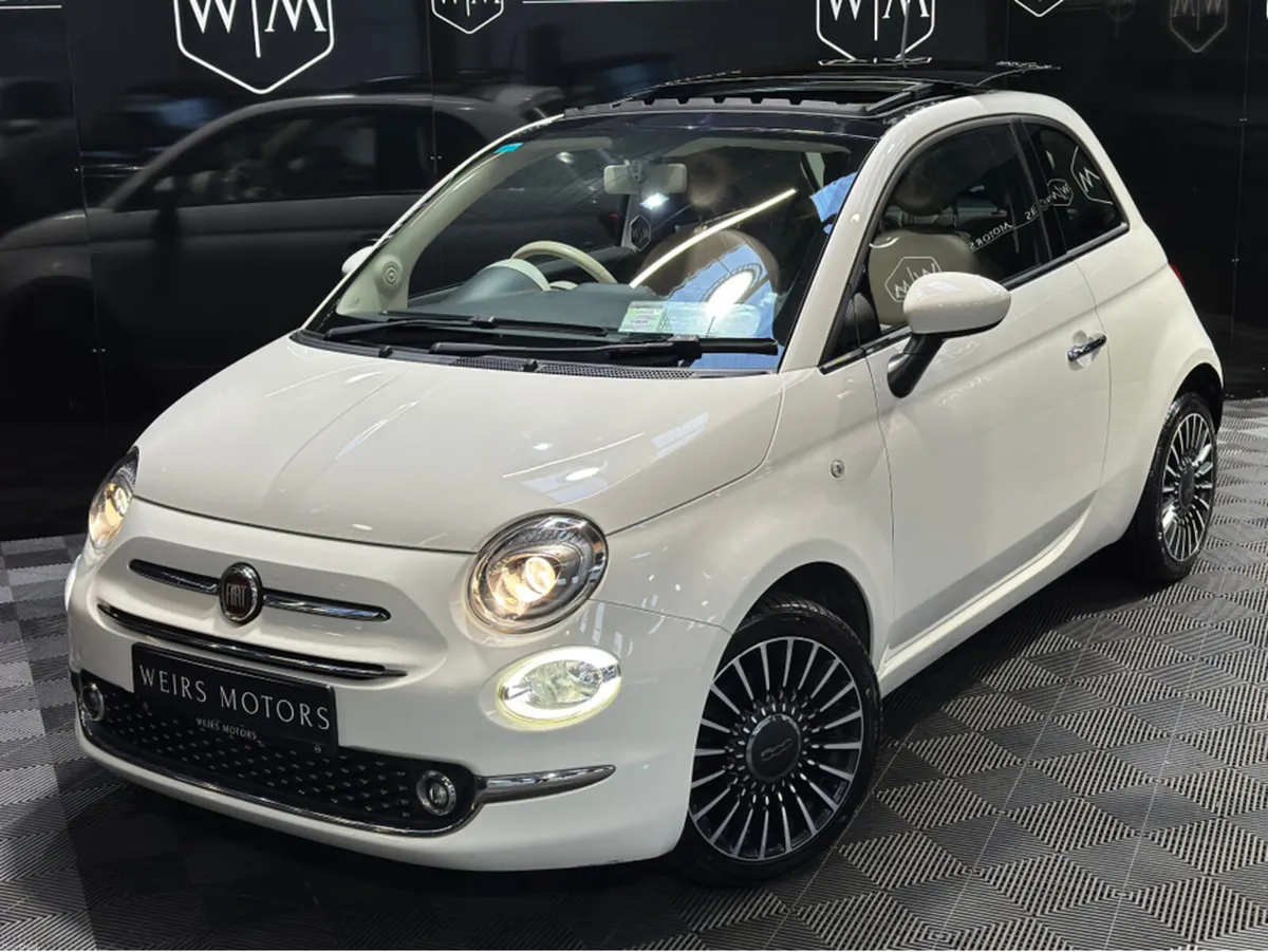 Fiat 500 1.2  LOUNGE S4 2DR TILT & SLIDE SUNROOF 6 - Image 1
