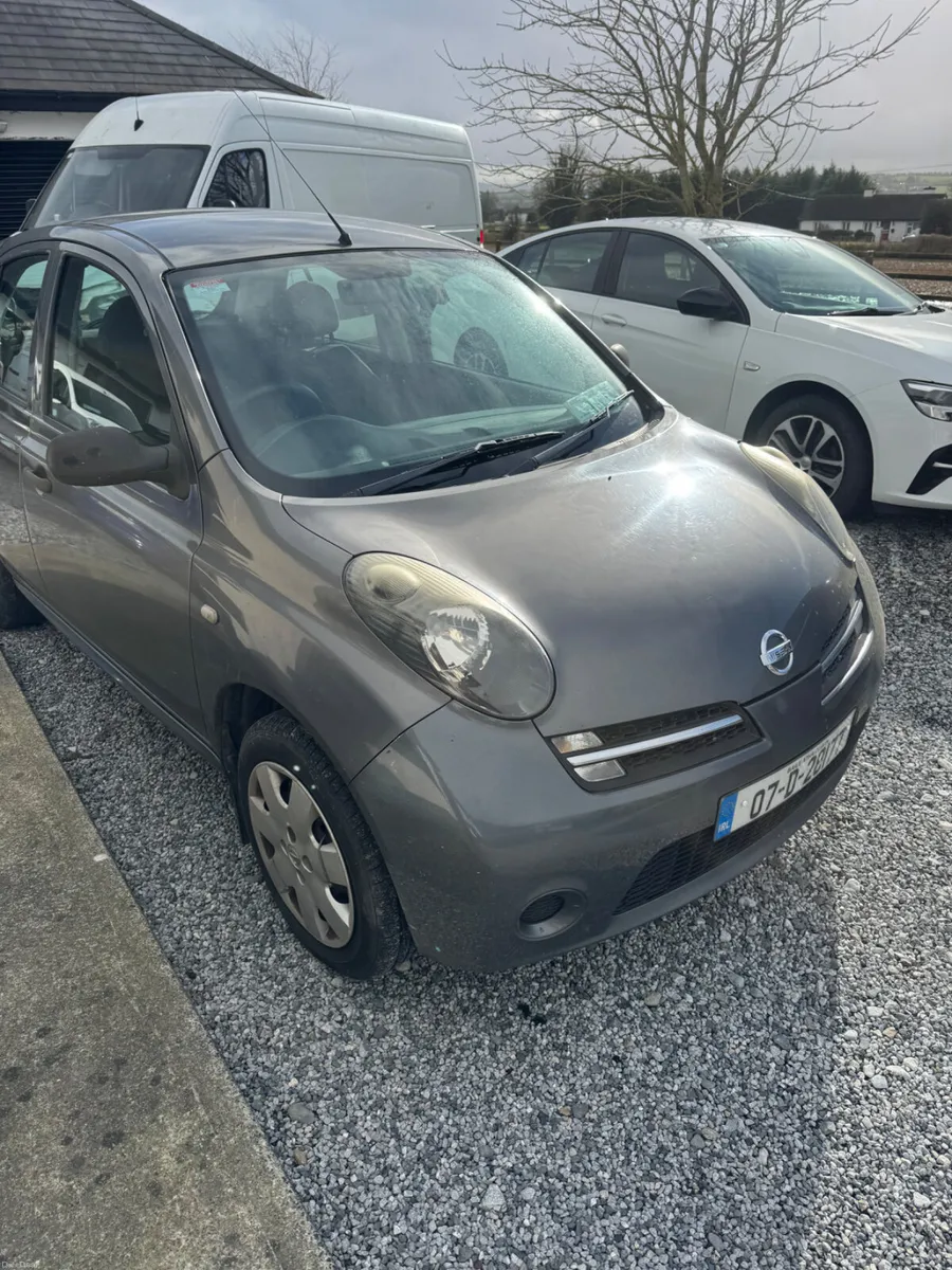 Nissan Micra 2007 new nct taxed 08 26 - Image 1