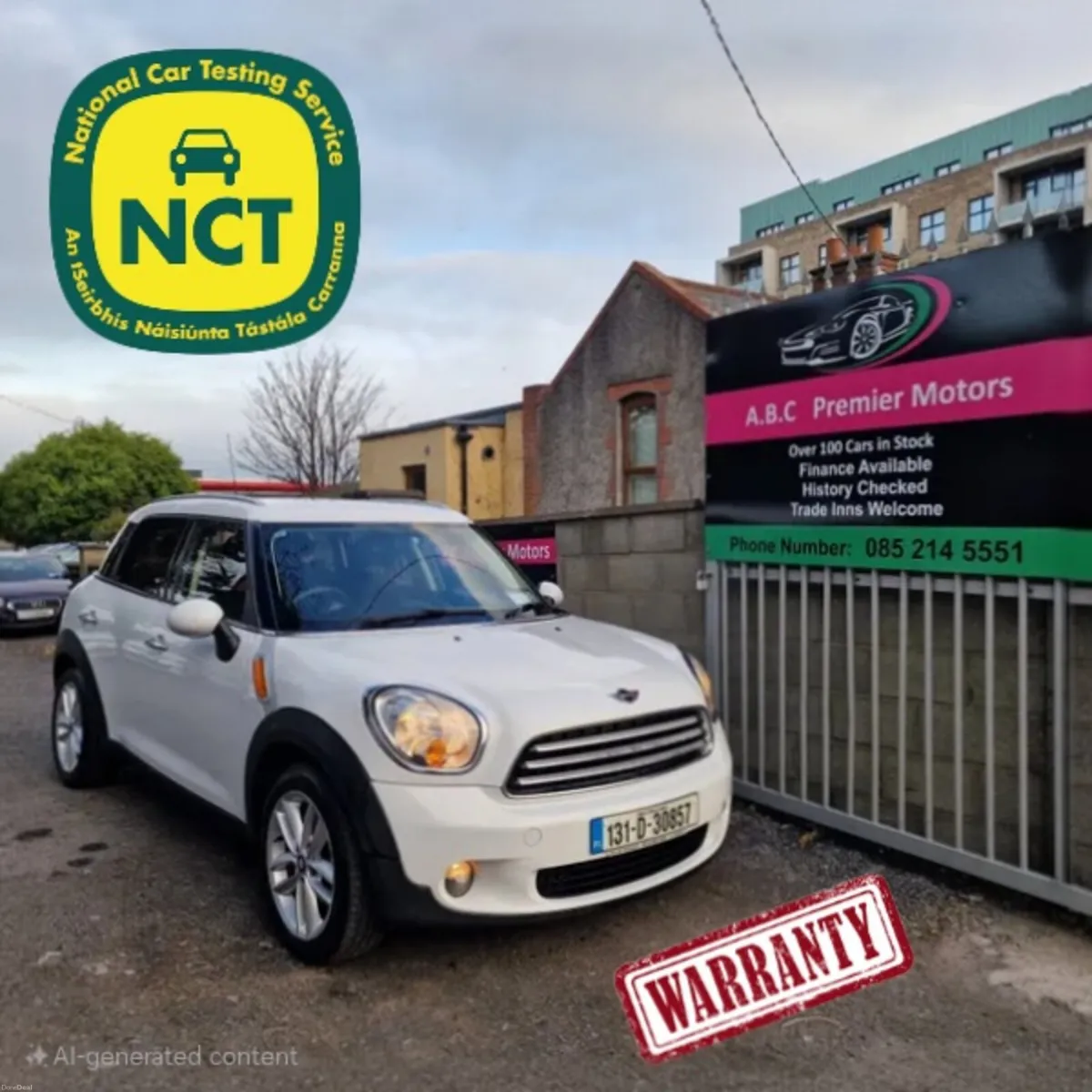 Mini Countryman 2013 Nct And Tax - Image 1