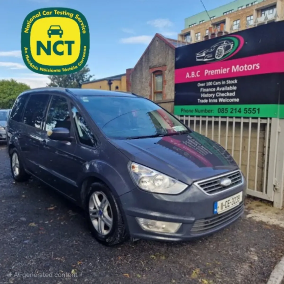 Ford Galaxy 2011 2.0TDCi 115 PS New Nct 11/26 - Image 1