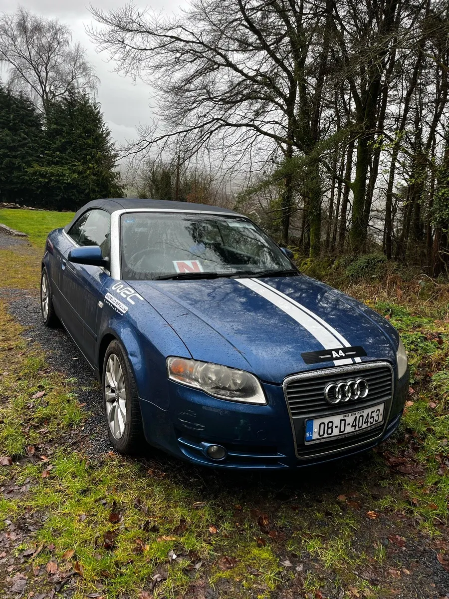 Audi A4 2008 convertible - Image 1