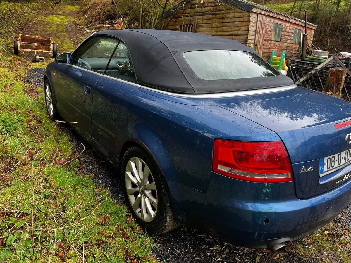 Audi A4 2008 convertible - Image 3