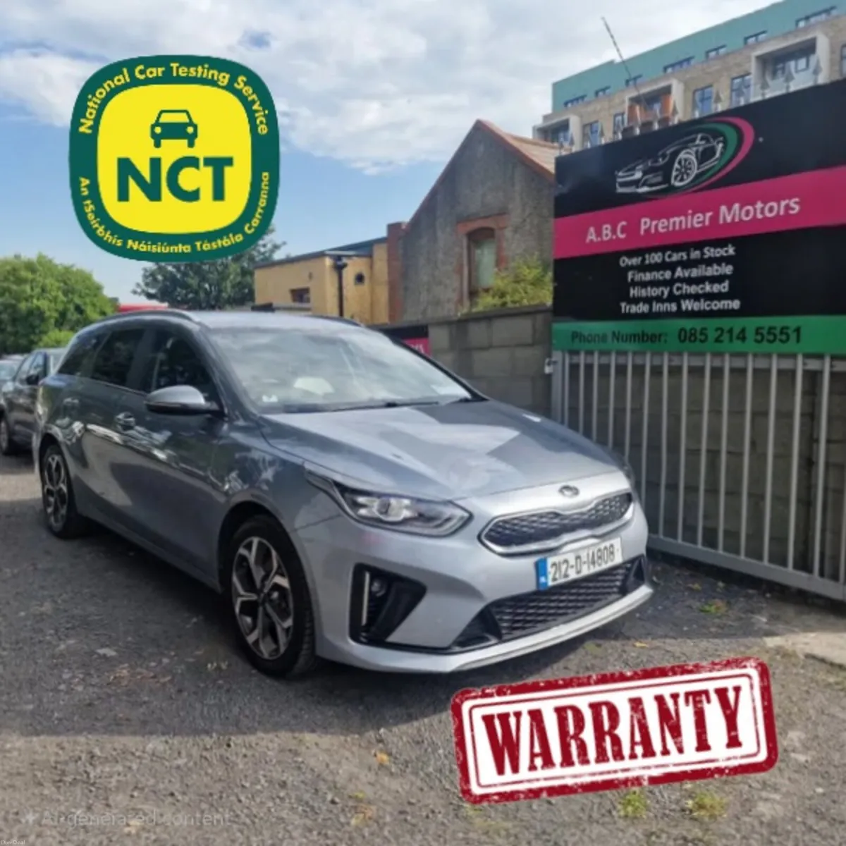 Kia Ceed 2021 Nct 08/27 Tax 03/26 - Image 1