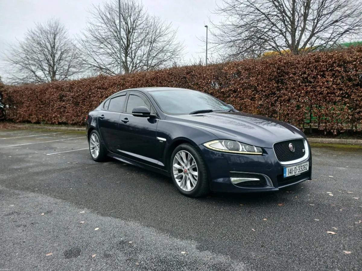 Jaguar XF R.Sport 2.2 Auto .Navy Metalic Sport Int - Image 1
