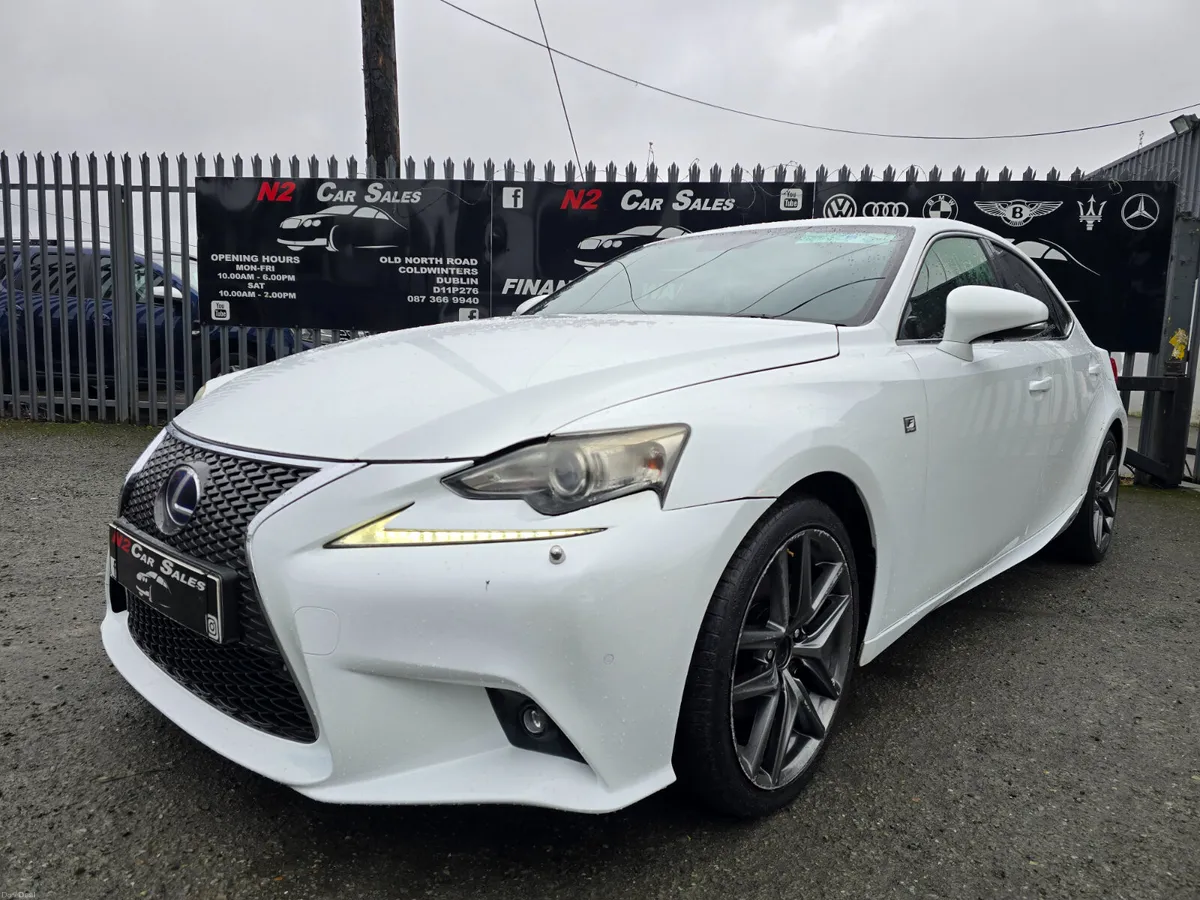 141 Lexus IS300h F Sport, NEW NCT, WARRANTY - Image 2