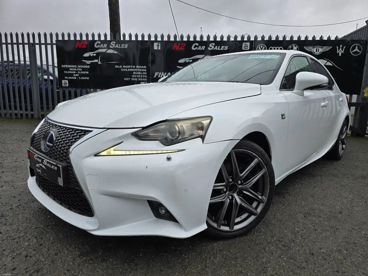141 Lexus IS300h F Sport, NEW NCT, WARRANTY - Image 1