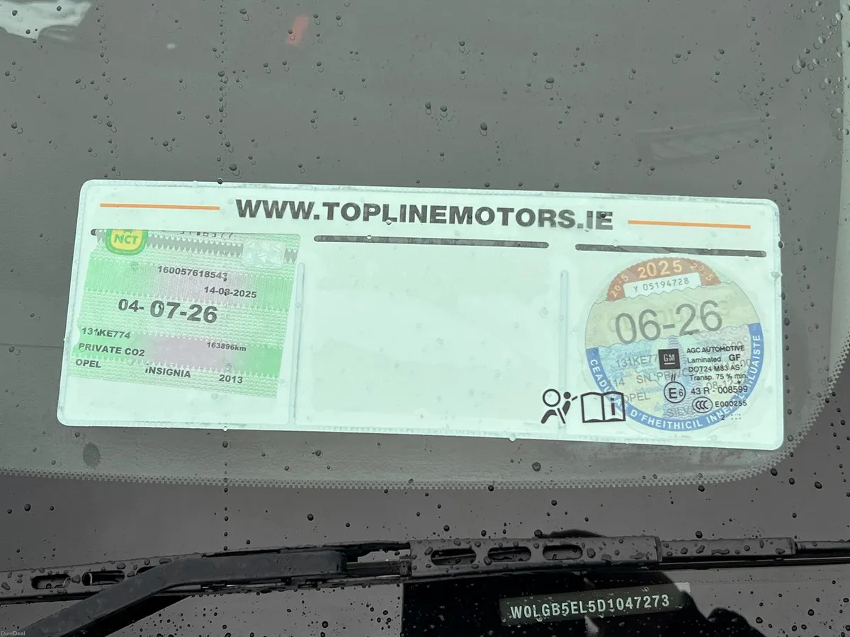///Opel Insignia 2013//NEW NCT//SERVICED// - Image 2