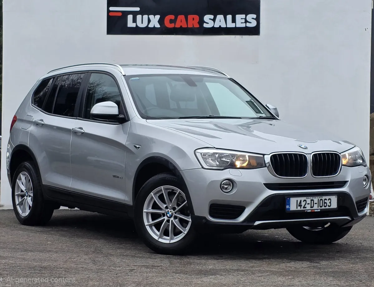 2014 BMW X3 SDRIVE18D ** AUTOMATIC **  107000 KMS - Image 1