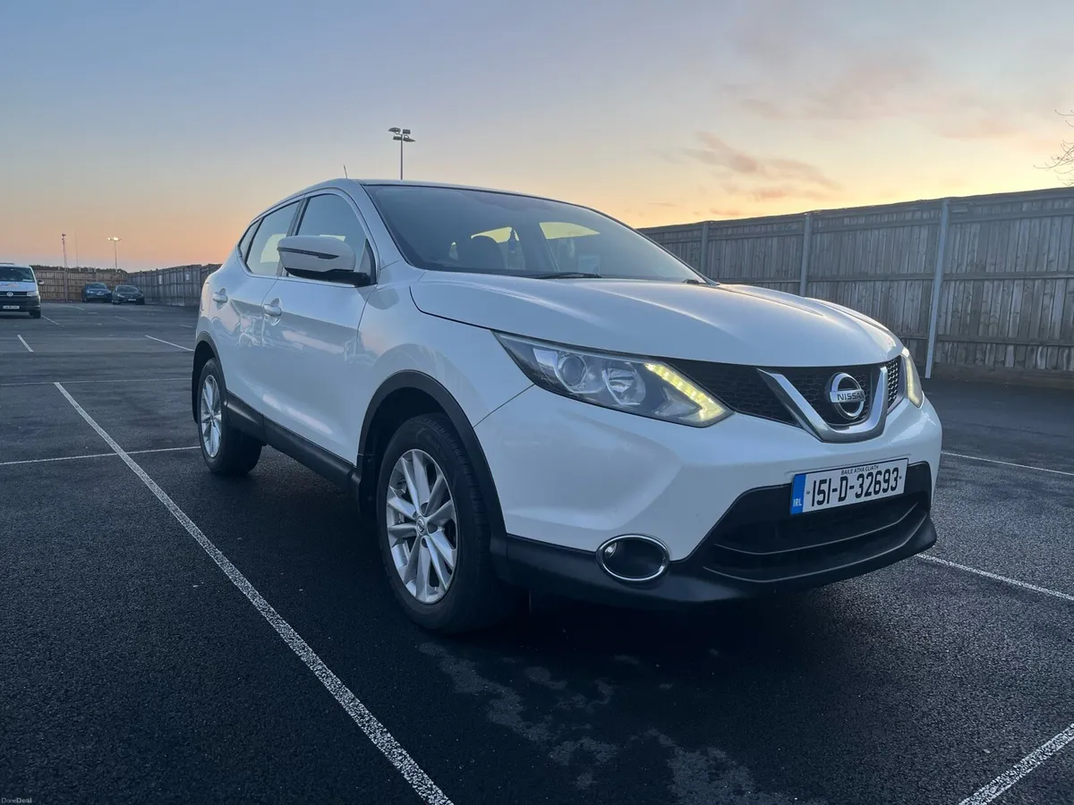 Nissan Qashqai pearl white 1.6 diesel⛽️ - Image 1