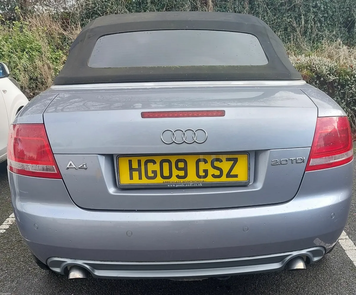 09 Audi A4 convertible - Image 2