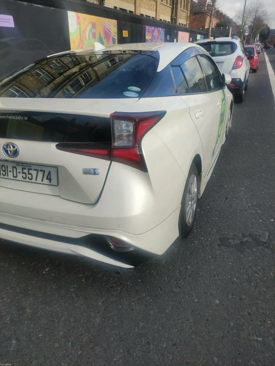Toyota Prius 2019 Taxi for Rent - Image 3